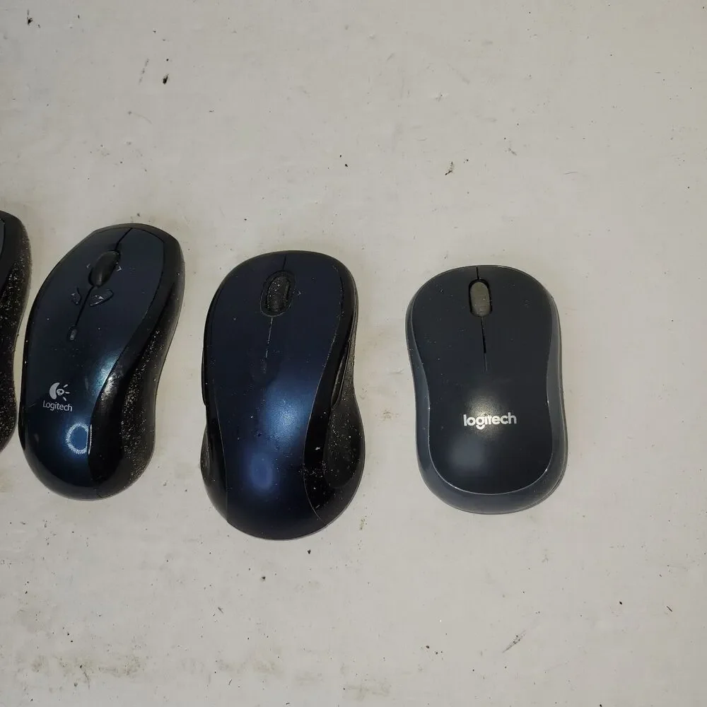 Logitech Wireless Mouse Lot Computer Laptop PC Computers Gaming Videos TV Film